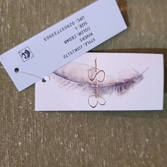 Jessica Simpson Rivers Raglan Baby Tee Size Large - Picture 5 of 15